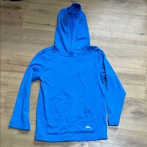 Tommy Bahama Kids Bright Blue Hooded Pullover